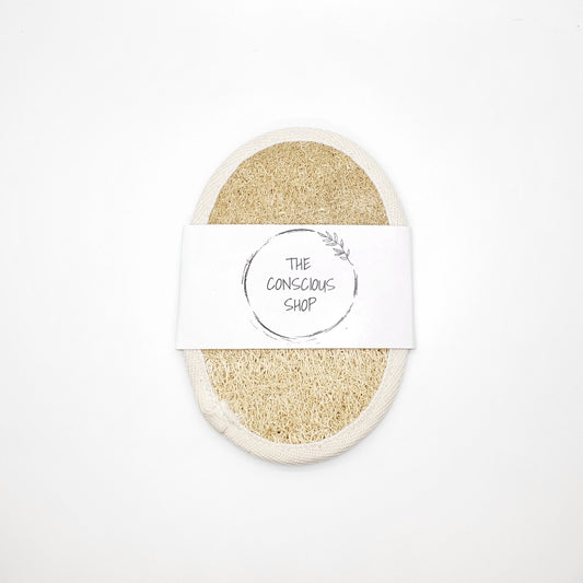 Loofah Body Sponge for Natural Exfoliation - Gentle Scrubbing