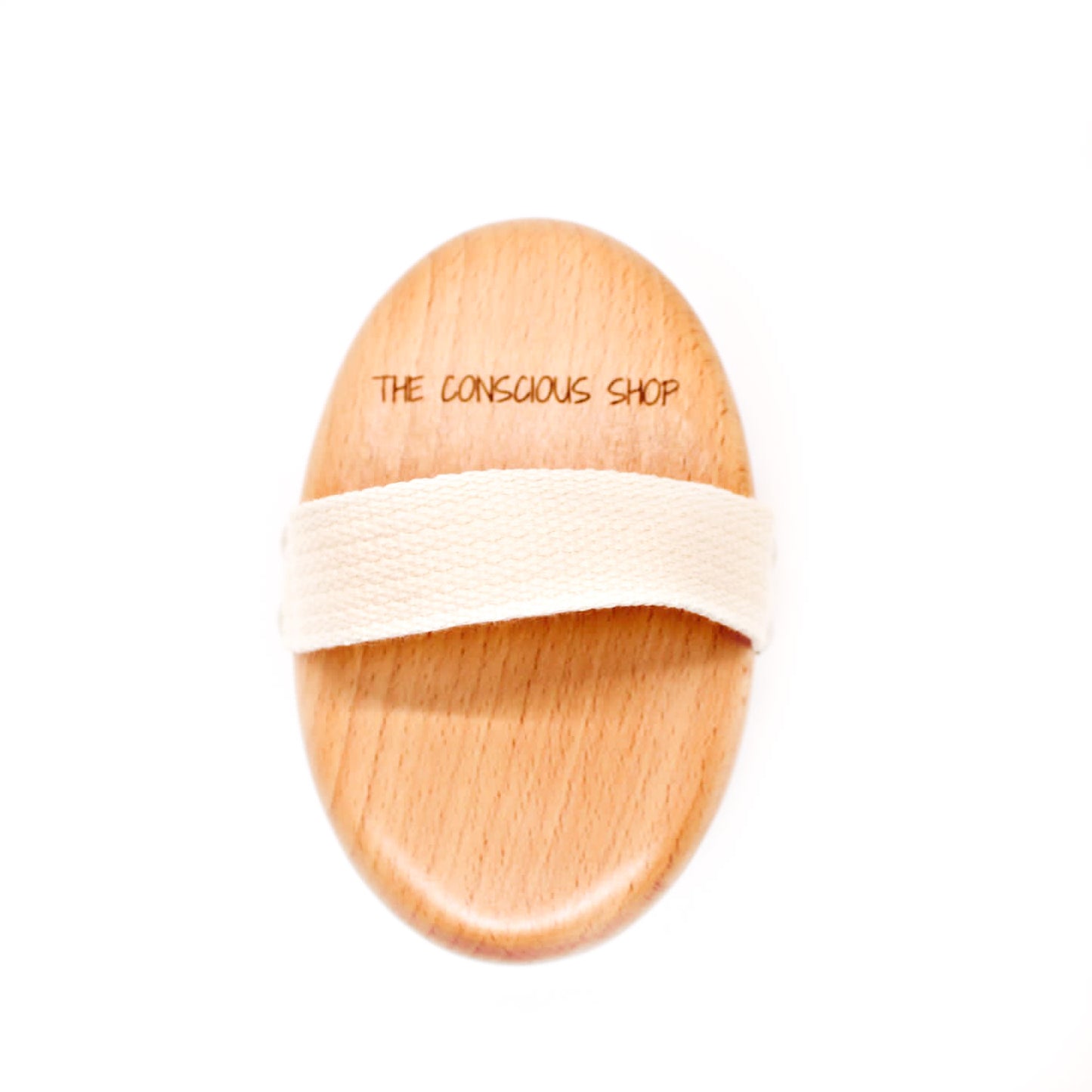 Wood Body Brush with Sisal Bristles - Shower Massage Brush