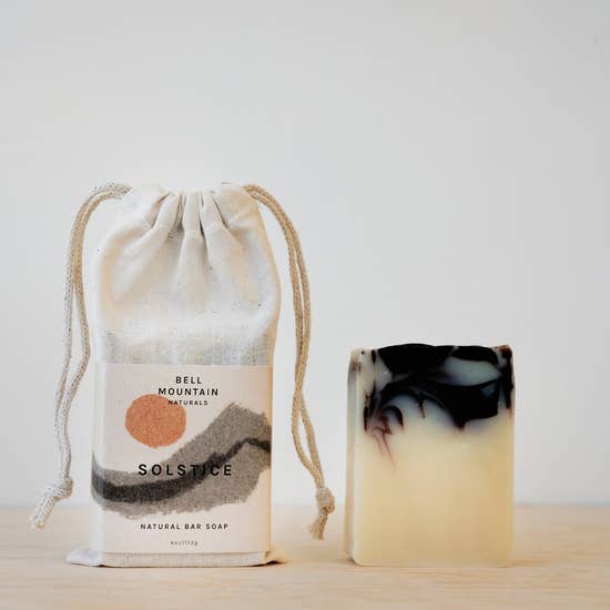 Natural bar soap - Tangerine & Juniper