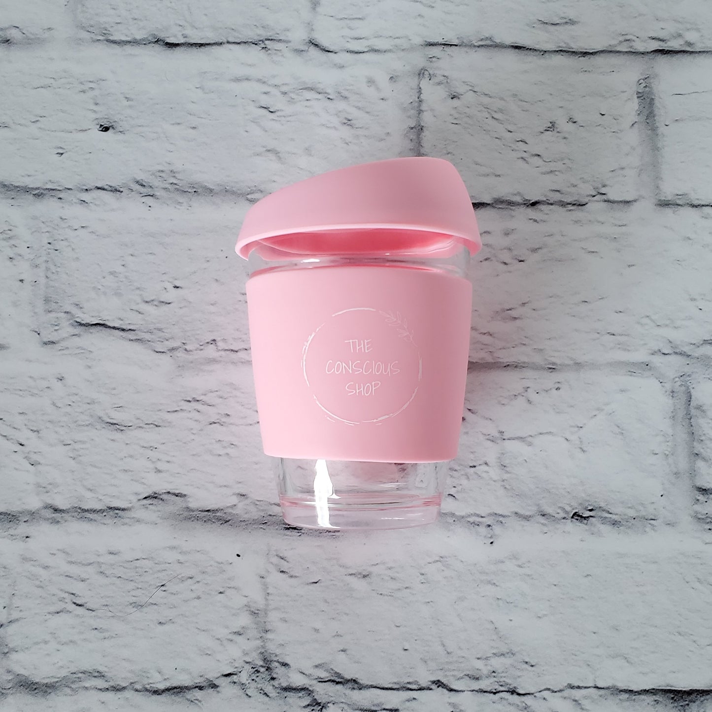 Reusable Borosilicate Glass Coffee Mug/ Cup with Anti-Splash Silicone – The  Conscious Shop